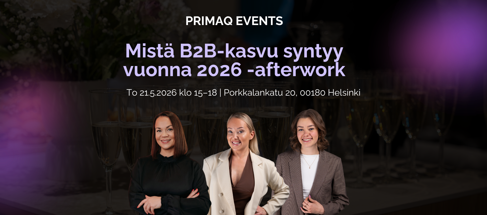 Mistä B2B-kasvu syntyy vuonna 2026 -afterwork